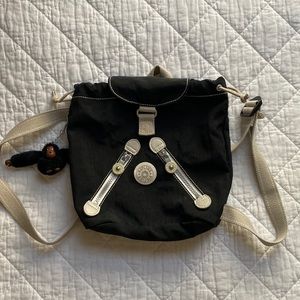 Kipling Black Mini Backpack